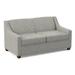 Edgecombe Furniture Phillips 68" Square Arm Loveseat w/ Reversible Cushions Polyester in Indigo | 34.5 H x 68 W x 36 D in | Wayfair 21954PARCQUA04