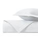 Home Treasures Linens Channel Single Coverlet 100% Eygptian Cotton/Sateen in White | King Coverlet/Bedspread | Wayfair EMCNN3KCVTWH