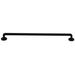 Residential Essentials 12 3/4" Center to Center Bar Pull Metal in Black | 1.375 W in | Wayfair 10367BK