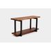 ARTLESS GAX Console Table Wood in Black | 30 H x 18 W x 18 D in | Wayfair A-GAX-18-48-BK