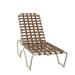 Tropitone Kahana 79" Long Reclining Single Chaise Lounge Metal in Brown | 39.5 H x 27 W x 79 D in | Outdoor Furniture | Wayfair 260532_SNR_SNR