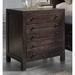 Williston Forge Owatonna Wooden 3 Drawer Nightstand Wood in Brown | 29 H x 27 W x 18 D in | Wayfair DB0D17E789154D8A835EFB7BB6533DE5