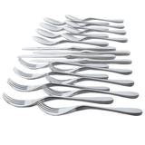 Knork 20 Piece 18/10 Stainless Steel Flatware Set, Service for 4 Stainless Steel in Gray | Wayfair 212
