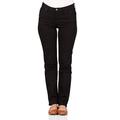 Lee Women's Marion-straight Jeans, Black (Black Rinse 47), 30W / 31L