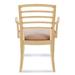 Wade Logan® Ayaina Dining Chairs in Black/Brown | 35.25 H x 25 W x 24 D in | Wayfair 304D4FE4B6AD4750A88B7D46433A6A4A