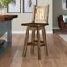 Loon Peak® Homestead Collection 30" Bar Stool Wood in Brown | 44 H x 19 W x 18 D in | Wayfair 6AFAE1EF6C554267A0535FE1C27608E6