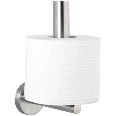 Toilettenpapier-Ersatzrollenhalter Bosio Edelstahl matt, rostfrei, Silber matt, Edelstahl rostfrei