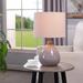 Viv + Rae™ Alverez 21" Table Lamp Ceramic/Linen in Gray | 21 H x 12 W x 12 D in | Wayfair 1E845D1AA0C848988A79B53FF890021F