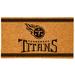 Brown Tennessee Titans 30'' x 18'' Logo Turf Mat