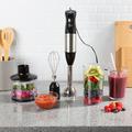 Classic Cuisine Hand Immersion Blender Stainless Steel in Black/Gray | 16 H x 2.63 W x 2.63 D in | Wayfair M030325