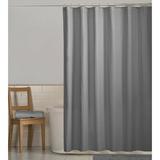 Charlton Home® Saver Water Repellant Fabric Shower Curtain Liner Polyester in Gray | 72 H x 70 W in | Wayfair 749D4147238E4030B299367735EE051C