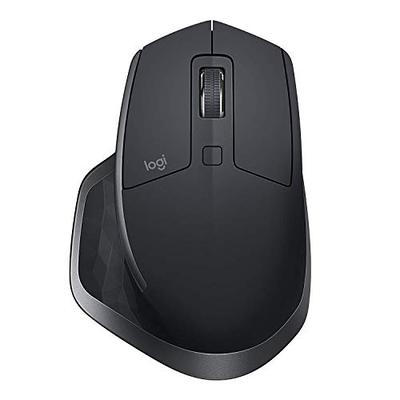 Logitech MX Master 2S Wireless Mouse - Use on Any Surface, Hyper-Fast Scrolling, Ergonomic Shape, Re