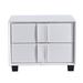 Orren Ellis Cortinas 2 - Drawer Nightstand Wood/Upholstered in White | 16 H x 20.4 W x 15.7 D in | Wayfair 1B3BBD0D14B741A0820B0D75B09D350B