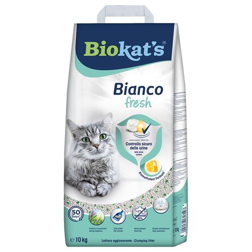 10kg Bianco Fresh Biokat's Katzenstreu