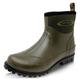Dirt Boot Unisex Adults Neoprene Wellington Garden Wellies Stable Yard Ankle Mucker Boots (8 UK Women, Green, numeric_8)