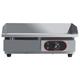 Electric Griddle Hot Plate Griddle BBQ Grill Stainless Steel Countertop Griddle Commercial Accurate Heating Control Grilling Machine Without Plug 220~240V for Restaurant To Fry Egg Pie Meet Hamburgers
