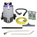 ProTeam Pro 6 Backpack Vacuum #107309 with 1.5 inch Hard Surface Floor Kit #101829