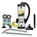 ProTeam LineVacer HEPA Backpack Vacuum #107161 with 1.5 inch Turbo Brush Kit #107162