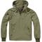 Brandit Luke Windbreaker Giacca, verde, dimensione 2XL