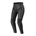 Alpinestars Vika v2 Le signore moto pantaloni in pelle, nero, dimensione 40 per donne