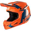 Leatt GPX 4.5 V20 Casco motocross, blu-arancione, dimensione XL