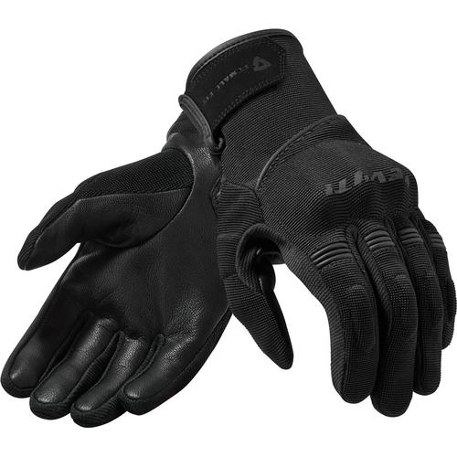 Revit Mosca Damen Motocross Handschuhe, schwarz, Größe XL