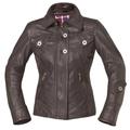 Held Shina Veste en cuir pour dames, brun, taille 42 pour Femmes