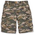 Carhartt Rugged Cargo Camo Shorts, vert-brun, taille 32