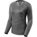 Revit Sky LS Ladies T-Shirt fonctionnel, gris, taille S pour Femmes