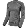 Revit Airborne LS Ladies T-Shirt fonctionnel, gris, taille M pour Femmes