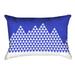 Latitude Run® Avicia Lumbar Pillow Polyester/Polyfill blend in Blue | 14 H x 20 W x 3 D in | Wayfair 0887D8DA837649CD957C5F37F6C98B08