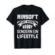 T-Shirt Airsoft Softair Paintball Spruch Softairwaffe Motiv