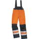 Deltaplus FARGOHVORPT Warme Signalhose Aus Polyester Mit Pu-Beschichtung, Neonorange-Marineblau, Größe S