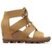 Sorel Joanie Ii Lace Casual Sandals - Womens Camel Brown 5 1841091224-5