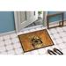 Caroline's Treasures Tibetan Spaniel Wipe Your Paws Non-Slip Indoor/Outdoor Door Mat Synthetics | 18 W x 27 D in | Wayfair LH9458MAT