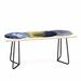 East Urban Home Moonlight Emanuela Carratoni Coffee Table Wood/Metal in Black | 19 H x 38 W x 19 D in | Wayfair ABA45F68F3424833948DA57DF10B7B1E