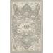 White 24 x 0.393 in Area Rug - Lark Manor™ Burkholder Oriental Handmade Tufted Wool Charcoal/Taupe Area Rug Wool | 24 W x 0.393 D in | Wayfair