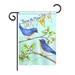 Breeze Decor Welcome Like Home Inspirational Sweet Impressions Decorative Vertical 13" x 18.5" Double Sided Garden Flag Set, in Gray | Wayfair