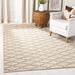 Brown/White 96 x 0.25 in Area Rug - Union Rustic Aaltien Geometric Jute/Sisal Beige/Brown Area Rug Jute & Sisal | 96 W x 0.25 D in | Wayfair