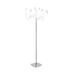 Ivy Bronx Alyce 61" Novelty Floor Lamp Glass/Metal/Crystal in Gray | 61 H x 10 W x 8 D in | Wayfair 5105A3F83ED64D0A9A8C15D1B7FFD897