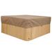 Duck Covers Water-Resistant Essential Square Hot Tub Cover Cap in Brown | 14 H x 94 W x 94 D in | Wayfair EHT969614