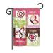 Breeze Decor Welcome Butterfly Floral Inspirational Sweet Home Impressions Decorative Vertical 13" x 18.5" Double Sided Garden Flag Set | Wayfair