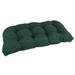 Charlton Home® Indoor Bench Cushion Polyester/Cotton Blend in Green | 5 H x 42 W in | Outdoor Furniture | Wayfair 2AD4A7F7CFC44B7390D12A409D0717F3