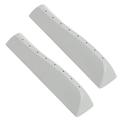 SPARES2GO 8 Hole Drum Paddle Lifter for Samsung Washing Machine (Pack of 2)