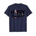 Disney Vintage Goofy Happy New Year T-Shirt T-Shirt
