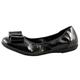 Marc Shoes Janine, Damen Geschlossene Ballerinas, Schwarz (Cow Patent Black 00835), 39 EU (6 UK)