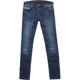 John Doe Betty Low Waist Ladies Jeans 2017, bleu, taille 36 pour Femmes