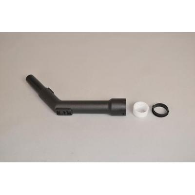 Curved Wand Vacuum Hose End with Bleeder Valve