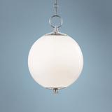 Sphere No.1 11 1/2" Wide Polished Nickel Mini Pendant