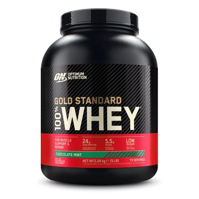 Optimum Nutrition 100 % Whey Gold Standard, Schoko-Minze, Pulver 2260 g Puder Image